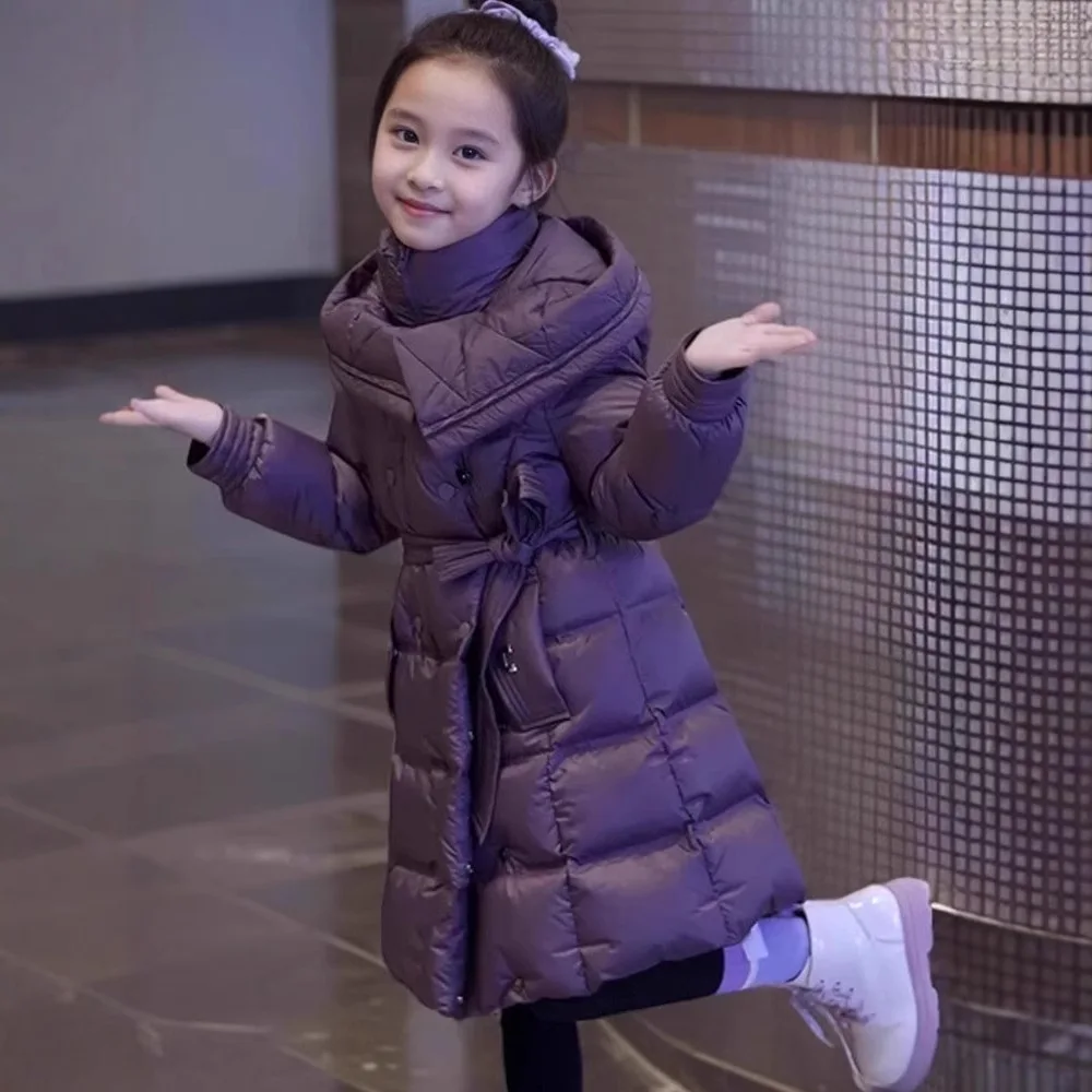 Хлопковое пальто для девочек, зимняя одежда, осенне-зимняя новая утепленная хлопковая одежда на пуху, сохраняющая тепло, модная детская одежда
Хлопковое пальто для девочек, зимняя одежда, осенне-зимняя новая утепленная хлопковая одежда на пуху, сохраняющая тепло, модная детская одежда