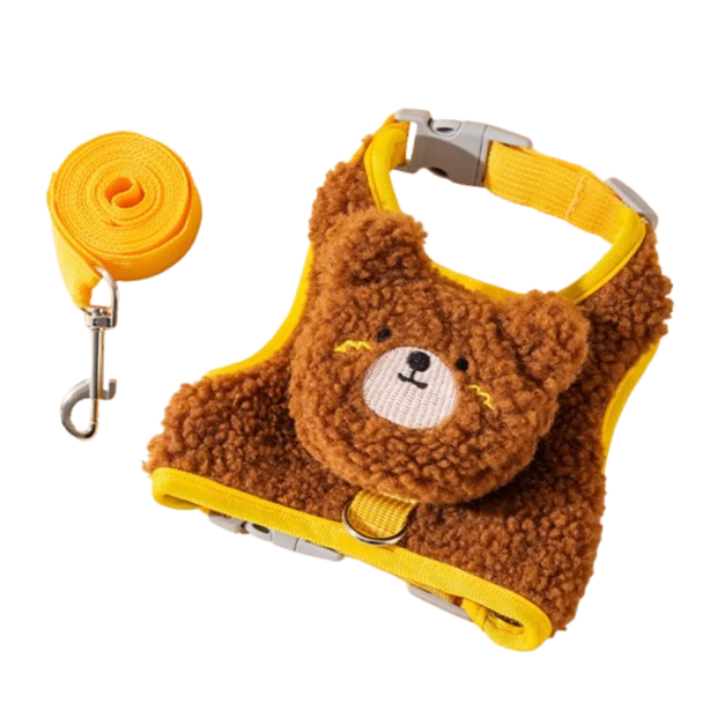 Cute Pet Backpack Soft Fleece Breathable Cat Vest Backpack Anti-Escape Adjustable Dog Collar Harness Pet Cat Accessories
Cute Pet Backpack Soft Fleece Breathable Cat Vest Backpack Anti-Escape Adjustable Dog Collar Harness Pet Cat Accessories