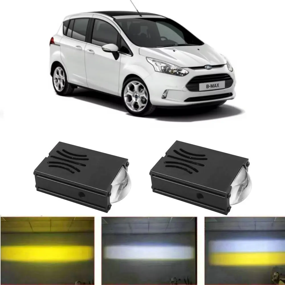 Grille Mount, White/Yellow Dual Color Modules 1.5" LED Fog Lights For ford B-MAX C-MAX COURIER Box ECOSPORT FIESTA FOCUS FUSION
Grille Mount, White/Yellow Dual Color Modules 1.5" LED Fog Lights For ford B-MAX C-MAX COURIER Box ECOSPORT FIESTA FOCUS FUSION