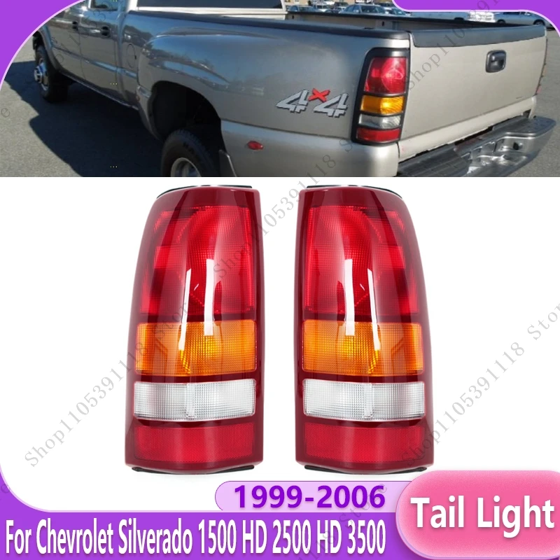 Car Tail Light Assembly Rear Turn Signal Light Brake Lamp Reversing Light For Chevrolet Silverado 3500 1500 HD 2500 HD 1999-2006
Car Tail Light Assembly Rear Turn Signal Light Brake Lamp Reversing Light For Chevrolet Silverado 3500 1500 HD 2500 HD 1999-2006