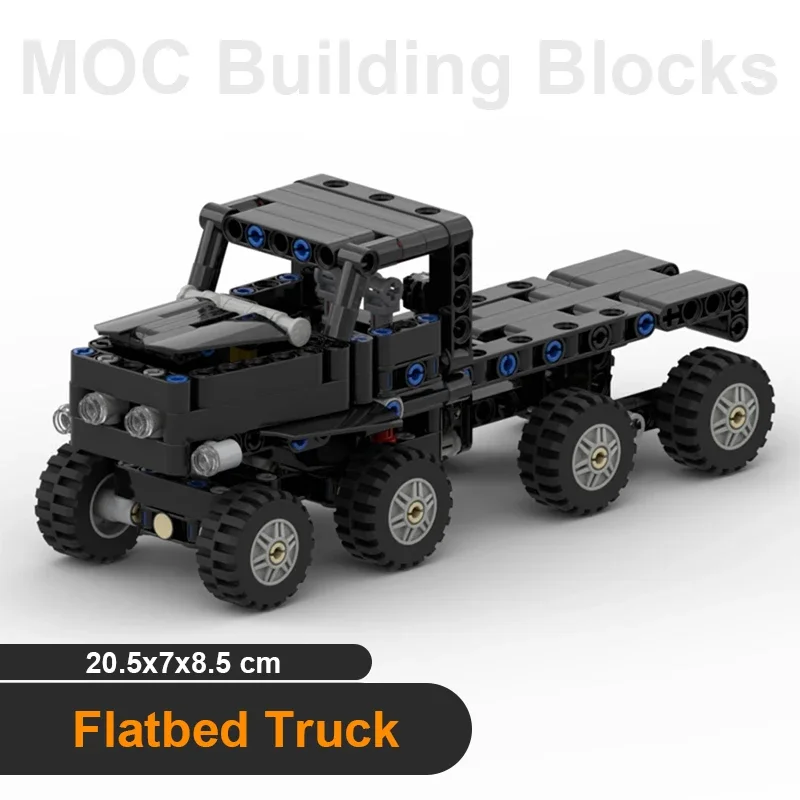 8-wheel Trucks Building Blocks Flatbed Transport Truck Loose Parts MOC Modified Pickup Bricks Kid DIY Assembly Technical Toys
8-wheel Trucks Building Blocks Flatbed Transport Truck Loose Parts MOC Modified Pickup Bricks Kid DIY Assembly Technical Toys