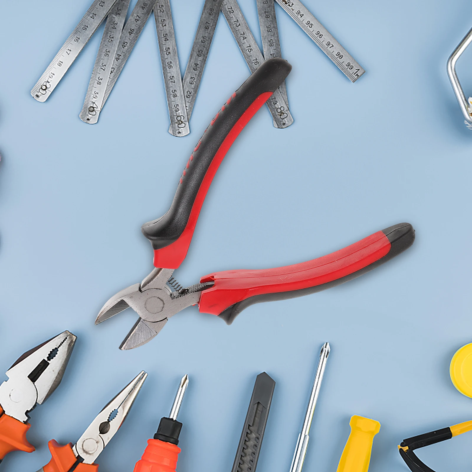 Diagonal Nose Pliers Wire Stripper for Wires Cutting Crimping Tool Electrical Terminals Side Cutters Nippers Cable Peeler Tools
Diagonal Nose Pliers Wire Stripper for Wires Cutting Crimping Tool Electrical Terminals Side Cutters Nippers Cable Peeler Tools