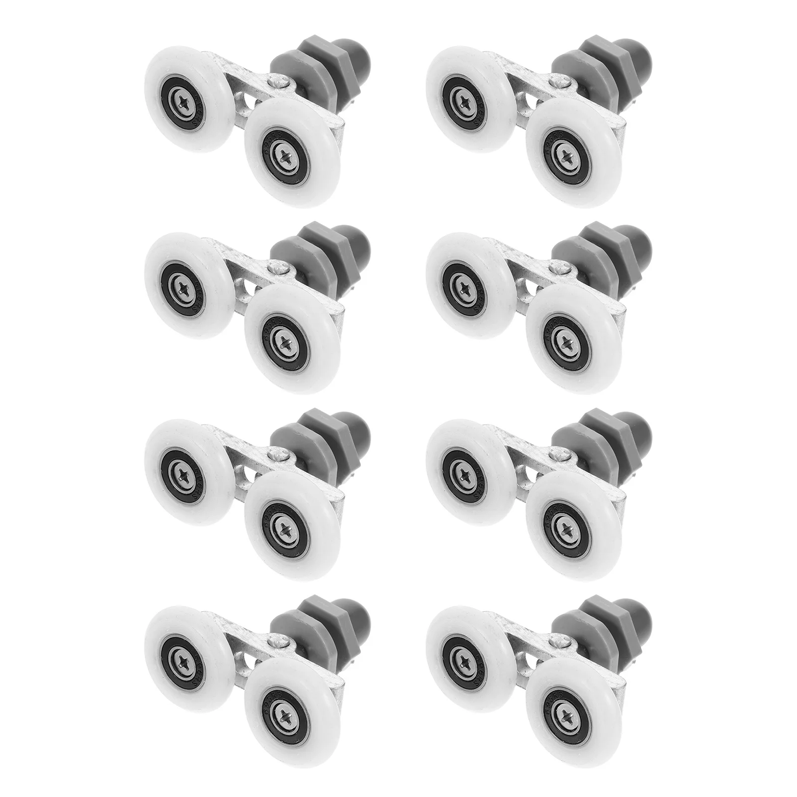 8pcs Glass Door Sliders Swing Dual Wheel Durable Bathroom Shower Door Hardware Replacement Kit For Arc Tub Enclosure Sliding
8pcs Glass Door Sliders Swing Dual Wheel Durable Bathroom Shower Door Hardware Replacement Kit For Arc Tub Enclosure Sliding