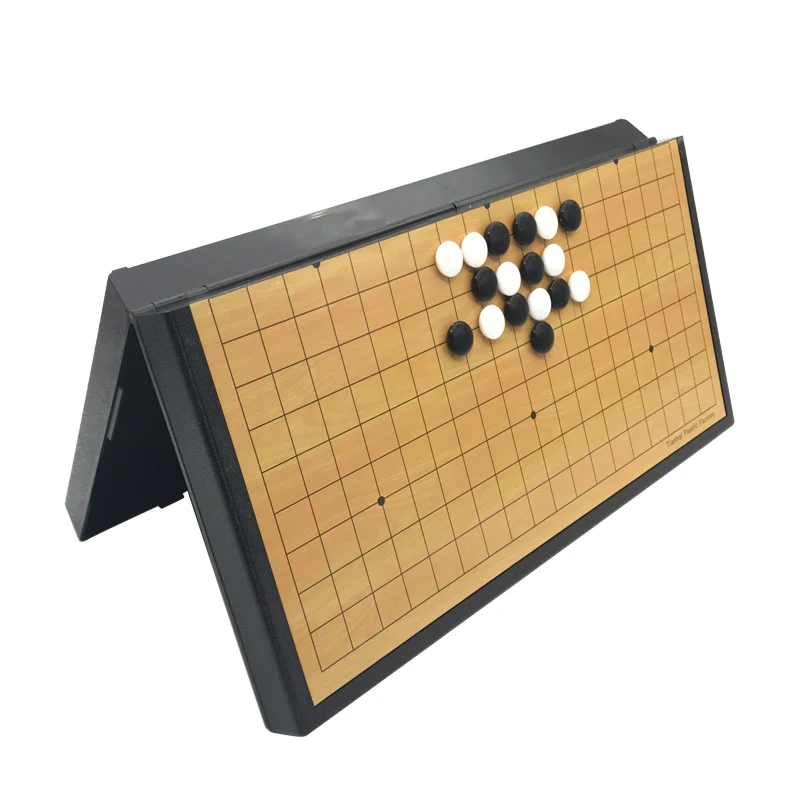 Big Chinese Board Game 38cm Weiqi Checkers Folding Table Go Chess Set Chess Game Gifts Plastic Go Game
Big Chinese Board Game 38cm Weiqi Checkers Folding Table Go Chess Set Chess Game Gifts Plastic Go Game