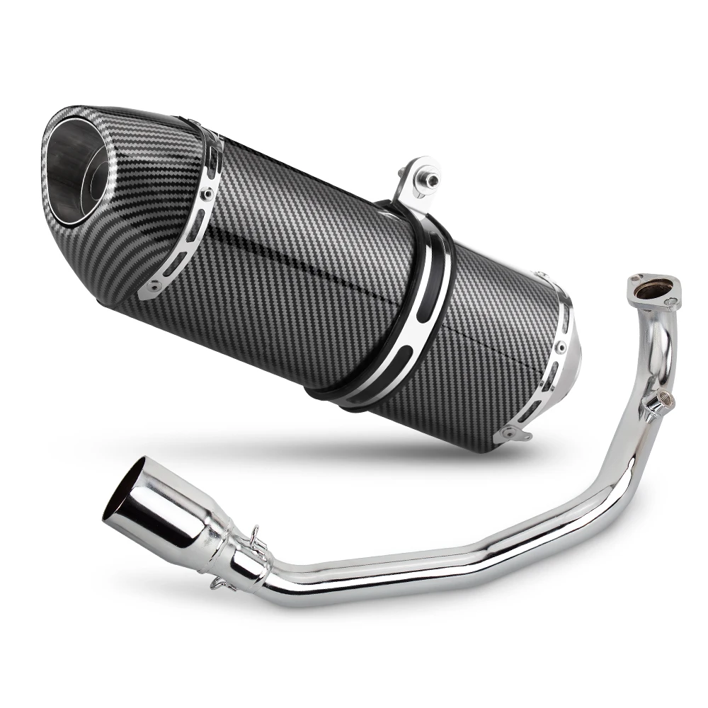 Scooter Exhausts Motorcycle Exhaust System Escape Kit Headers Tube Muffler For Yamaha GY6 ZUMA TANK150 TANK200 125CC 150CC 200CC
Scooter Exhausts Motorcycle Exhaust System Escape Kit Headers Tube Muffler For Yamaha GY6 ZUMA TANK150 TANK200 125CC 150CC 200CC