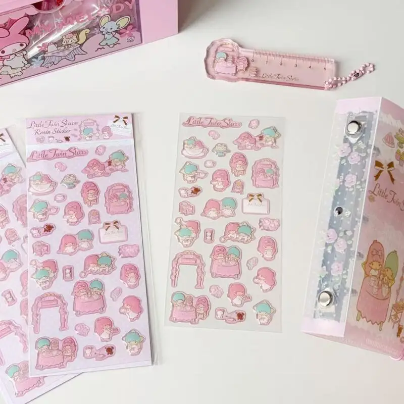 Прозрачные клейкие наклейки Kawaii Tea Party Little Twin Star, мультяшные, для студентов, для декора чехлов для телефонов, праздничный подарок
Прозрачные клейкие наклейки Kawaii Tea Party Little Twin Star, мультяшные, для студентов, для декора чехлов для телефонов, праздничный подарок