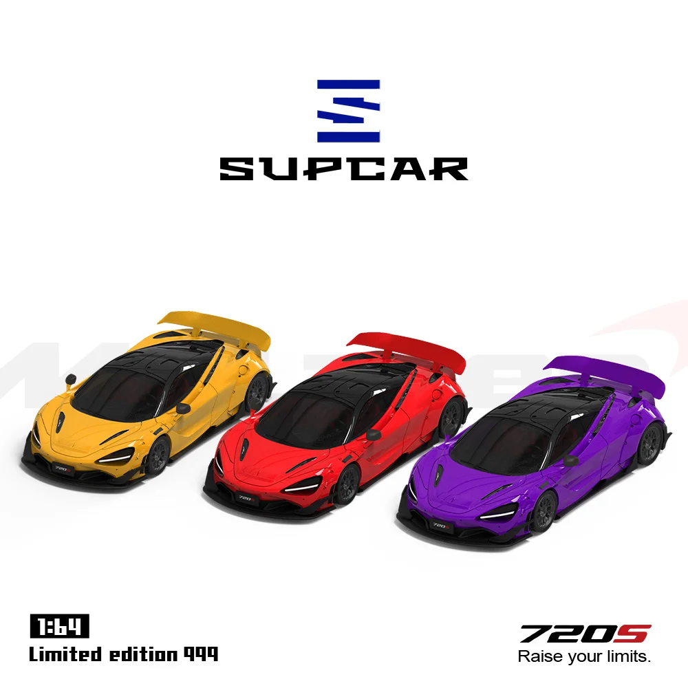 *Pre-order*SUPCAR 1:64 720S Yellow & Red & Purple Painting Alloy Car Model for Collection&Display&Gift
*Pre-order*SUPCAR 1:64 720S Yellow & Red & Purple Painting Alloy Car Model for Collection&Display&Gift