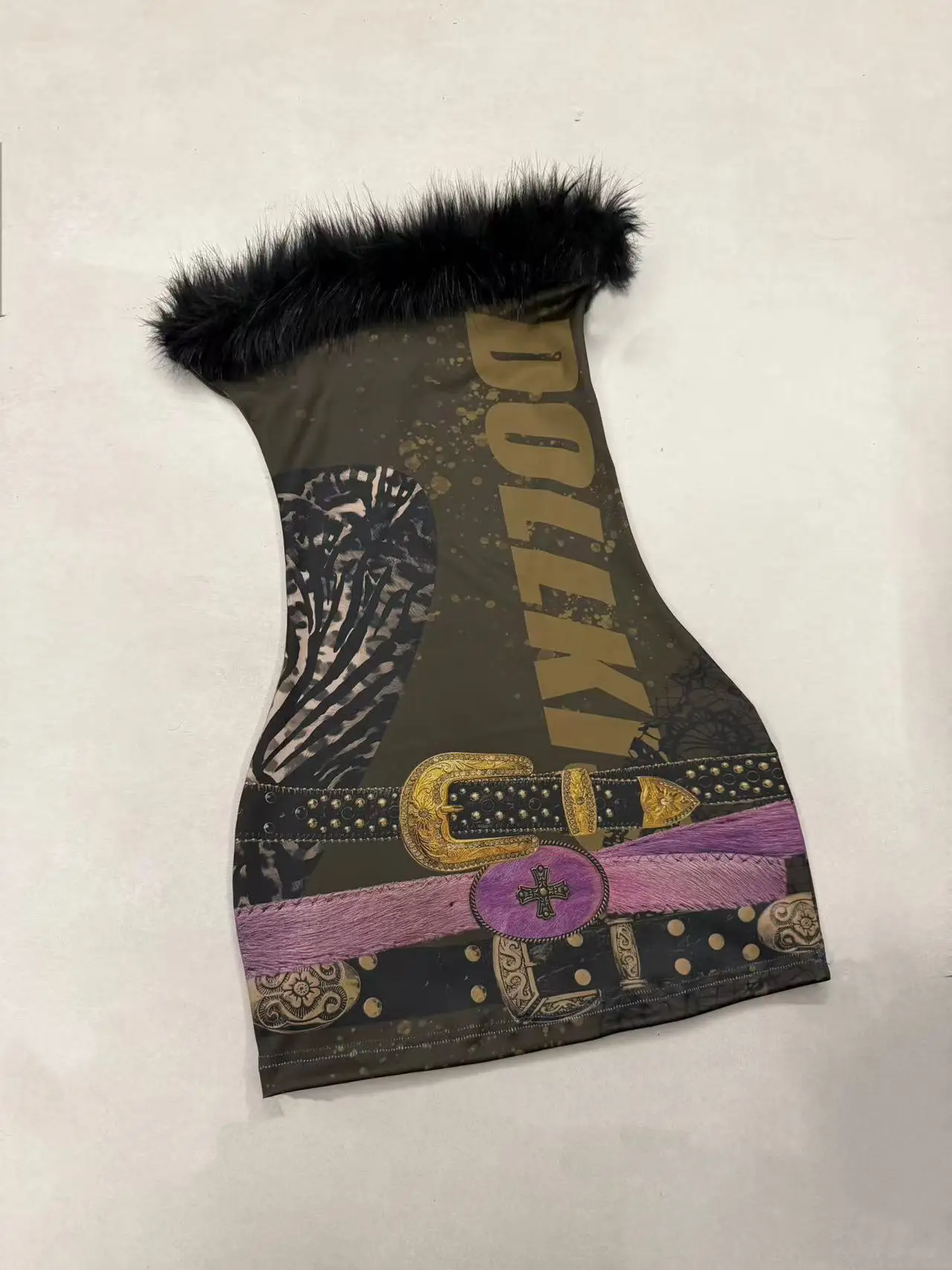 DOLLKISS Y2K Millennium Ретро Леопардовый принт Кружева с 3D принтом Юбка с поясом Облегающая юбка Dr Spicy Sle Полиэфирное волокно
DOLLKISS Y2K Millennium Ретро Леопардовый принт Кружева с 3D принтом Юбка с поясом Облегающая юбка Dr Spicy Sle Полиэфирное волокно