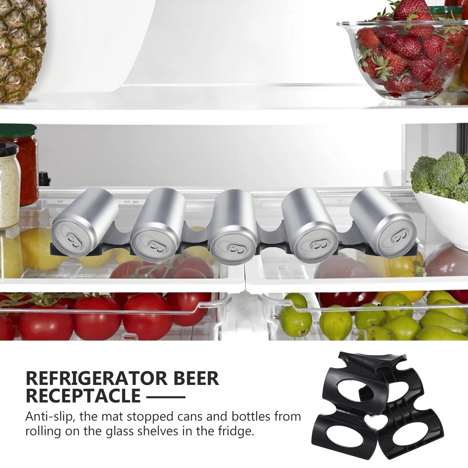 Silicone Fridge Beer Organizer Bottle Holder Anti Slip Mat Storage Rack for Refrigerator Water Dispenser Shelf Home Storage
Silicone Fridge Beer Organizer Bottle Holder Anti Slip Mat Storage Rack for Refrigerator Water Dispenser Shelf Home Storage
