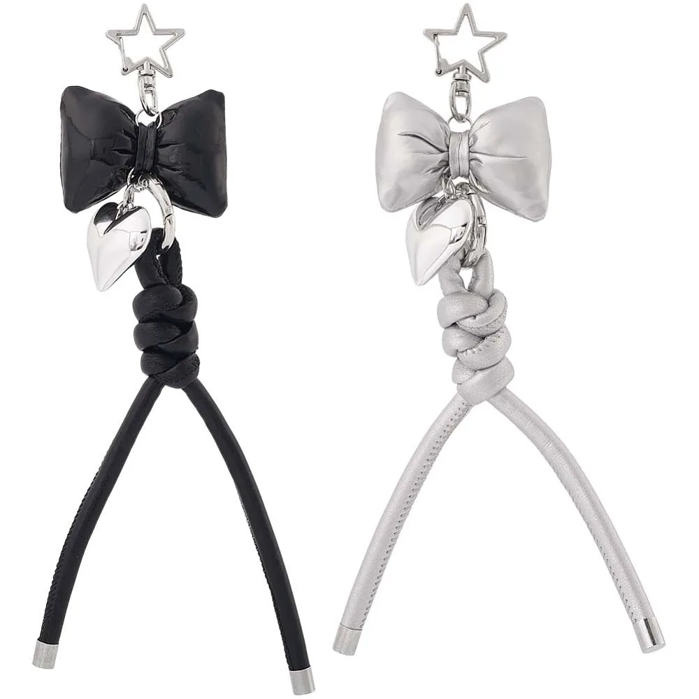 2Pcs 2 Colors Imitation Leather Keychain Bowknot Strap Bag Hanging Accessories Mixed Color 150mm 1pc/color
2Pcs 2 Colors Imitation Leather Keychain Bowknot Strap Bag Hanging Accessories Mixed Color 150mm 1pc/color