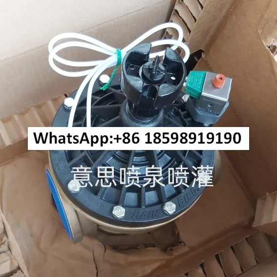 Импортированный 300BPE BPES медный DN80 3-дюймовый контроллер большого диаметра, электромагнитный клапан для орошения 24 В
Импортированный 300BPE BPES медный DN80 3-дюймовый контроллер большого диаметра, электромагнитный клапан для орошения 24 В