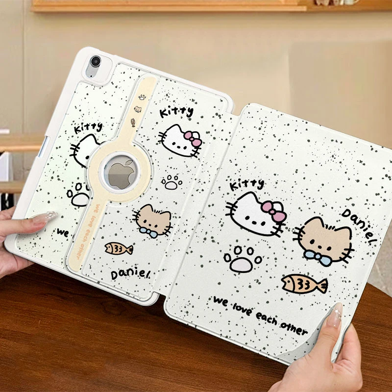 Sanrio Hello Kitty Rotating Acrylic Protective Case Kawaii Animation Shockproof Decompression Anti-bend Air7 Acrylic Case 11inch 
Sanrio Hello Kitty Rotating Acrylic Protective Case Kawaii Animation Shockproof Decompression Anti-bend Air7 Acrylic Case 11inch