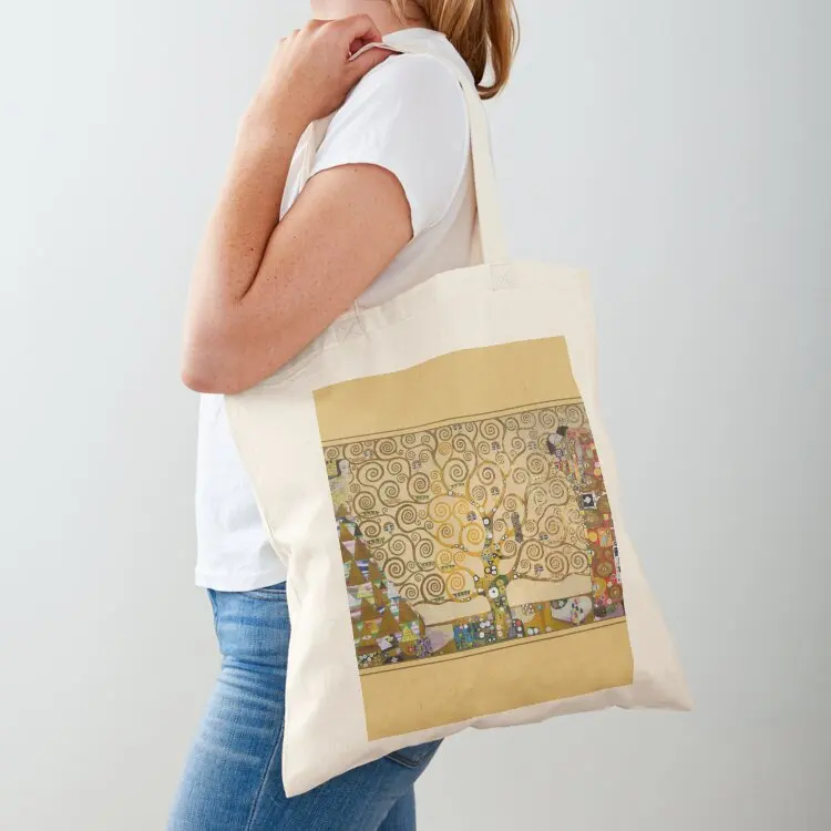 The Tree of Life with gold stripe by Gustav Klimt Tote Bag Shopper handbag Candy bags tote bag men's Fabric bag
The Tree of Life with gold stripe by Gustav Klimt Tote Bag Shopper handbag Candy bags tote bag men's Fabric bag