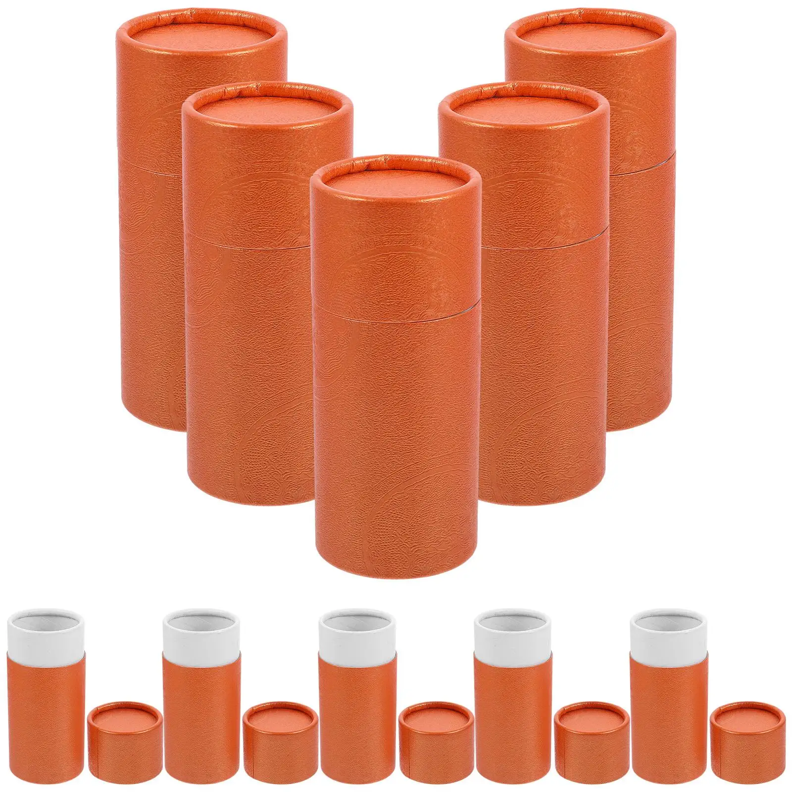 10 Pcs Essential Oil Bottle Packaging Box 50ml Tea Gift Boxes Paper Can Cylinder Container Storage
10 Pcs Essential Oil Bottle Packaging Box 50ml Tea Gift Boxes Paper Can Cylinder Container Storage