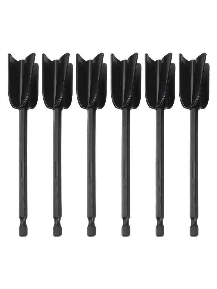 Set of 6 Drill Mixer Attachments for Resin Epoxy with Spiral Stirrer Rods for Fast and Even Mixing of Thick Liquids
Set of 6 Drill Mixer Attachments for Resin Epoxy with Spiral Stirrer Rods for Fast and Even Mixing of Thick Liquids