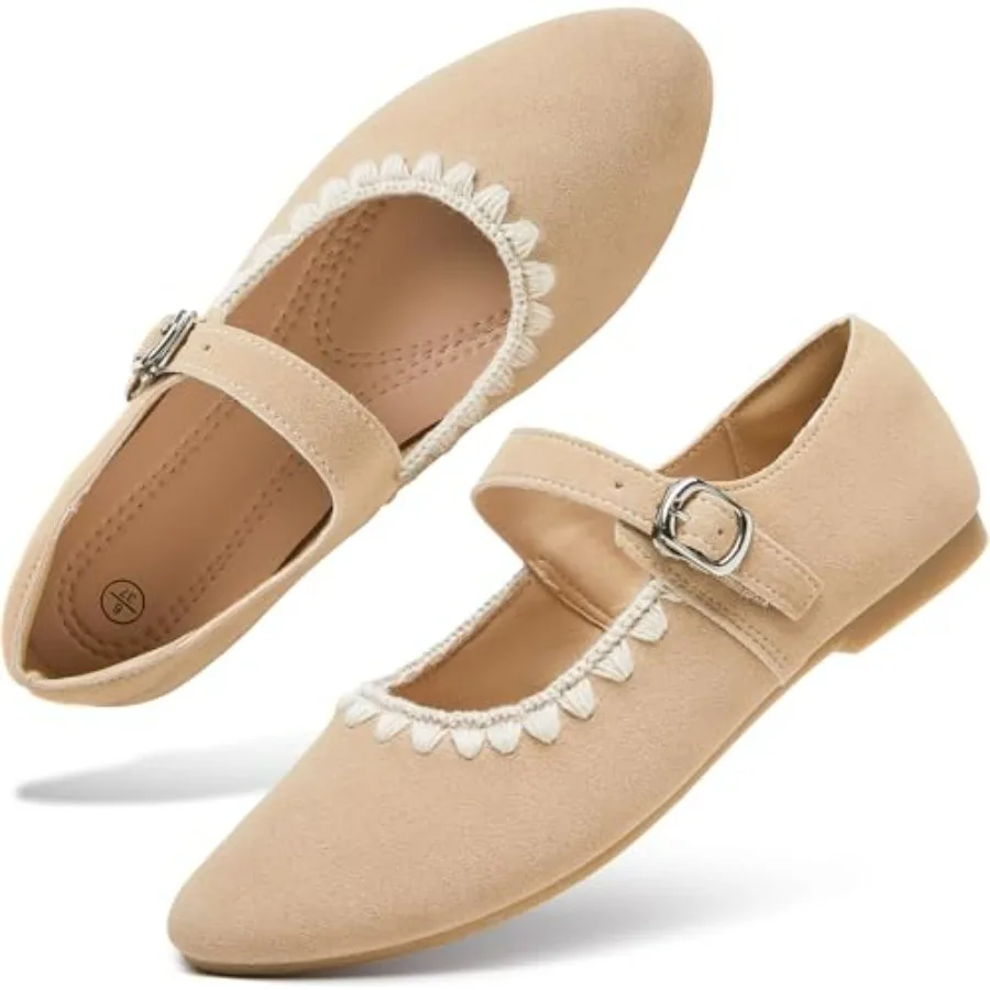 hash bubbie Women's Mary Janes Flats Shoes Ballet Flats Memory Foam Dress Shoes with Strap
hash bubbie Women's Mary Janes Flats Shoes Ballet Flats Memory Foam Dress Shoes with Strap
