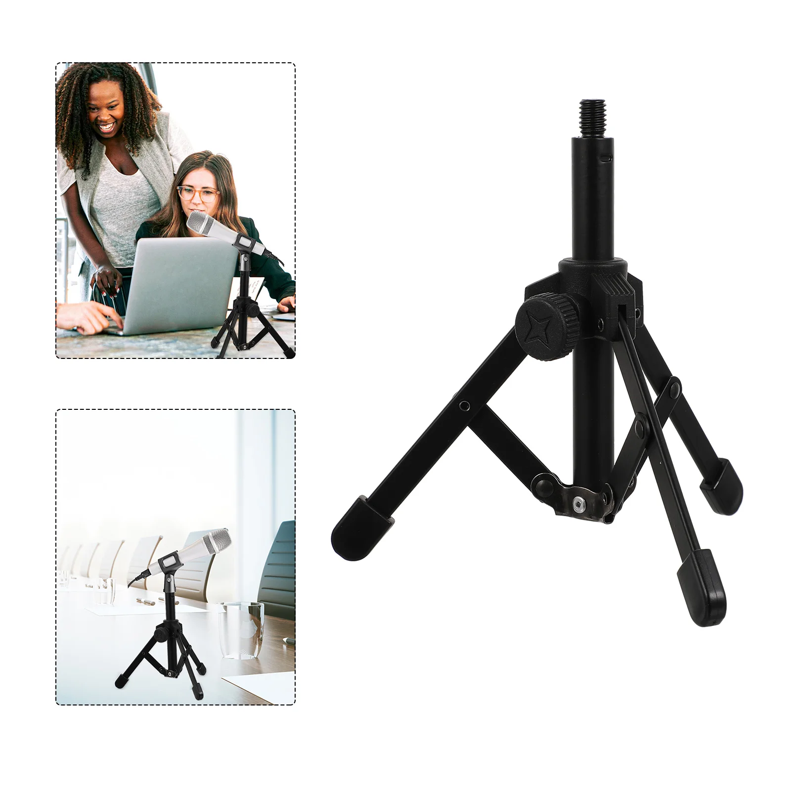 Desktop Adjustable Microphone Stand Microphone Tripod Stand Support (Black) desktop microphone stand microphone holder
Desktop Adjustable Microphone Stand Microphone Tripod Stand Support (Black) desktop microphone stand microphone holder