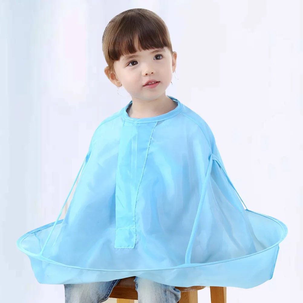 Children Haircut Cape Sky Blue Waterproof Hairdressing Cloak Barber Cape Hair Cutting Gown Salon Hair Styling Accessory
Children Haircut Cape Sky Blue Waterproof Hairdressing Cloak Barber Cape Hair Cutting Gown Salon Hair Styling Accessory