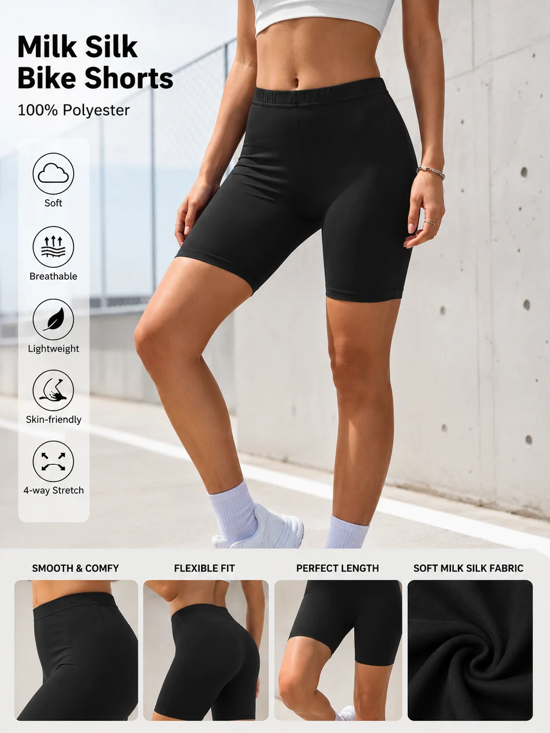 Women's fitness, sports and leisure summer sports tight shorts, cycling tight pants, casual American style
Women's fitness, sports and leisure summer sports tight shorts, cycling tight pants, casual American style