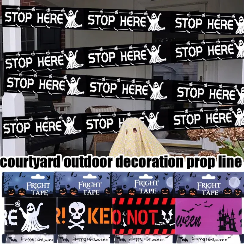 Halloween Warning Tape Signs Banner Halloween Props Window Prop Party Danger Warning Line Halloween Party Decoration Supplies
Halloween Warning Tape Signs Banner Halloween Props Window Prop Party Danger Warning Line Halloween Party Decoration Supplies