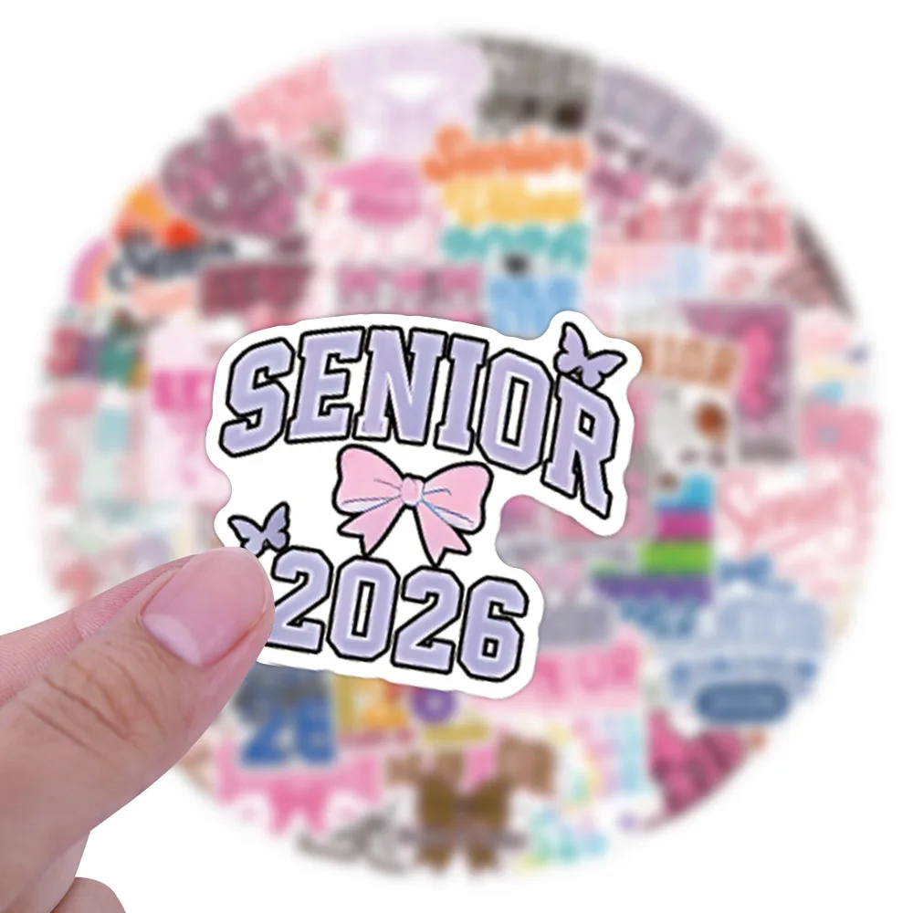 50PCS Cartoon Preppy Senior 2026 Sticker Personalized Creative Decorative Graffiti Decal Kids Toy for Refrigerator Scrapbook
50PCS Cartoon Preppy Senior 2026 Sticker Personalized Creative Decorative Graffiti Decal Kids Toy for Refrigerator Scrapbook