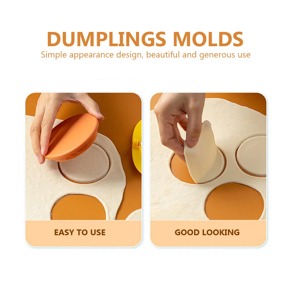 1 Set Of Dumplings Molds With Crimping Design For Pressing Skin Mold Baking Kitchen Gadget Making Device Plastic Dumpling Press
1 Set Of Dumplings Molds With Crimping Design For Pressing Skin Mold Baking Kitchen Gadget Making Device Plastic Dumpling Press