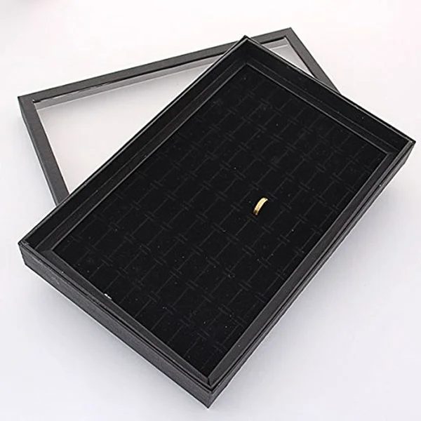100 Slot Ring Display Storage Box Organizer Holder Jewelry Case Dustproof for Home Business Shop Ring Display Case
100 Slot Ring Display Storage Box Organizer Holder Jewelry Case Dustproof for Home Business Shop Ring Display Case