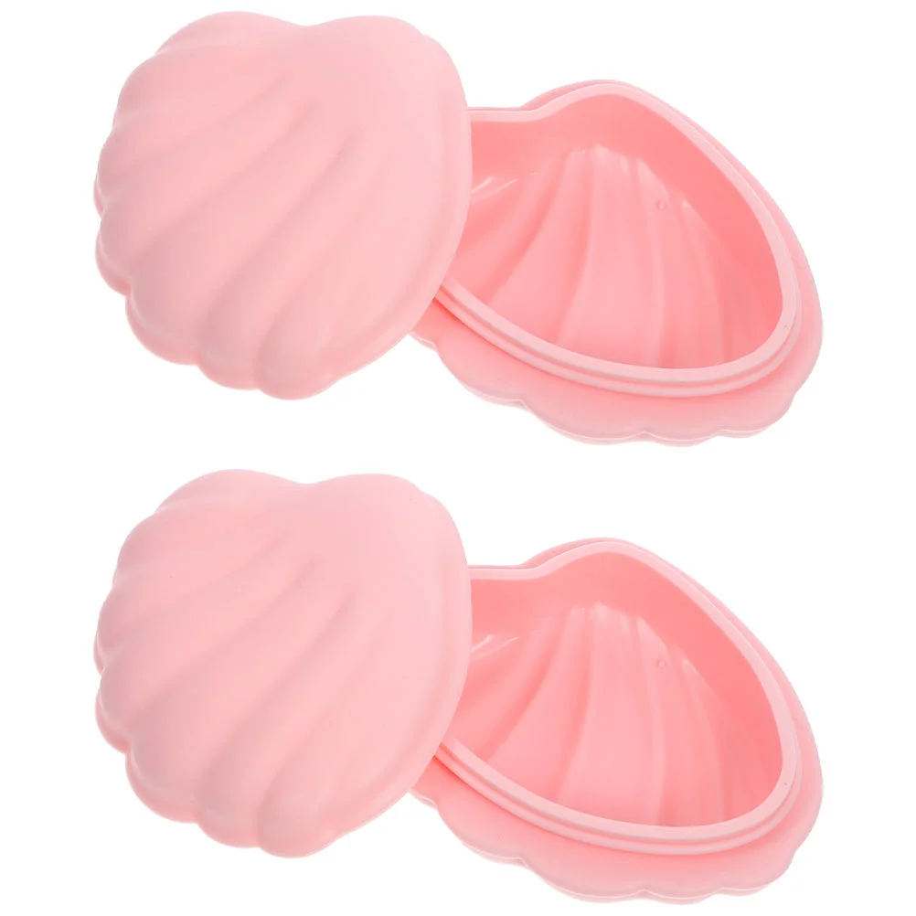 2 Pcs Jewelry Storage Box Small Shell Container Simple Seashell Boxes Party Favors Pink Holder
2 Pcs Jewelry Storage Box Small Shell Container Simple Seashell Boxes Party Favors Pink Holder