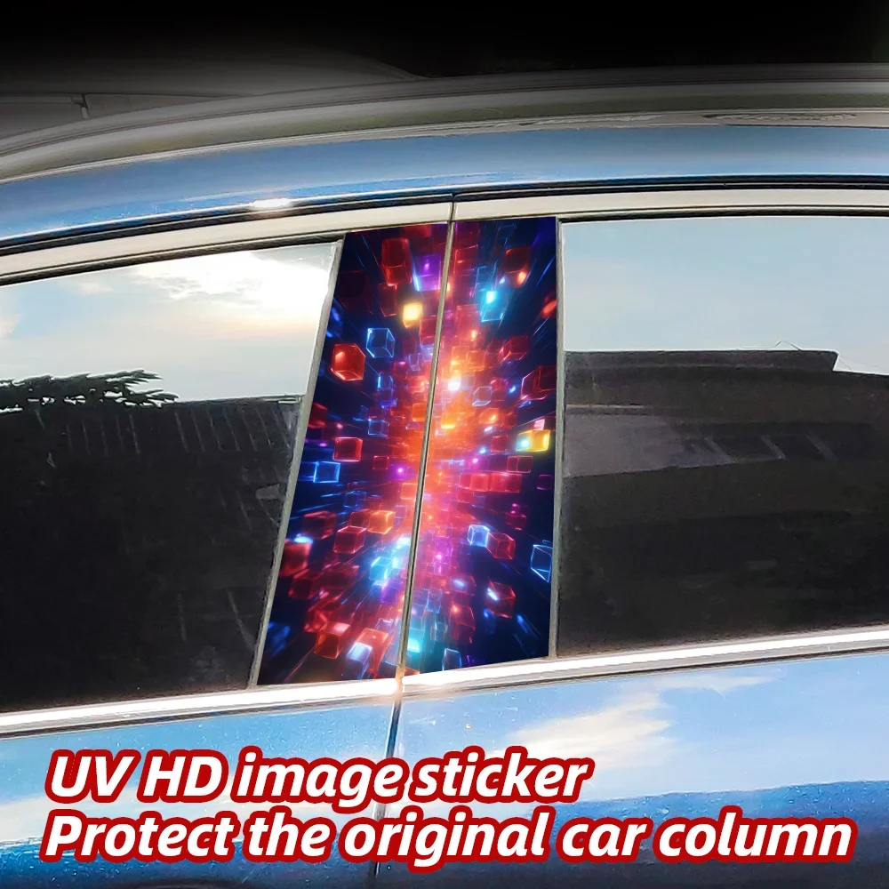 Light Effects Car Stickers Car B-pillar Decal Waterproof Stickers Auto Center Pillar Sticker Cover Scratches Decor Accessories
Light Effects Car Stickers Car B-pillar Decal Waterproof Stickers Auto Center Pillar Sticker Cover Scratches Decor Accessories