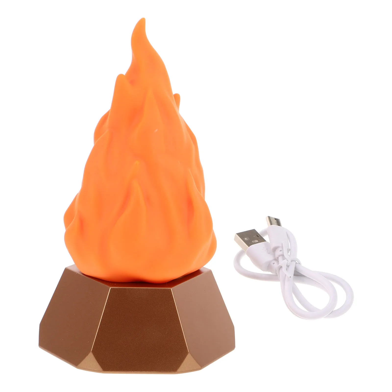 Fake Fire Lamp 3-Mode USB Rechargeable Flameless LED Flame Light Flickering Night Light Outdoor Patio Camping Decor
Fake Fire Lamp 3-Mode USB Rechargeable Flameless LED Flame Light Flickering Night Light Outdoor Patio Camping Decor