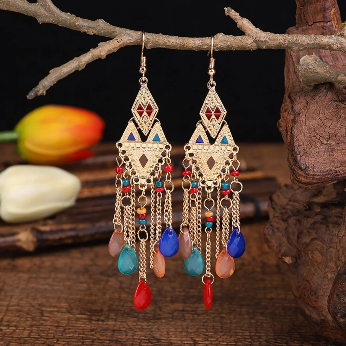 Diamond Panel Long Rice Pearl Earrings Ethnic Style Chain Water Drop Earring Jewelry Wholesale Support 1$ Order luxury jewelry
Diamond Panel Long Rice Pearl Earrings Ethnic Style Chain Water Drop Earring Jewelry Wholesale Support 1$ Order luxury jewelry