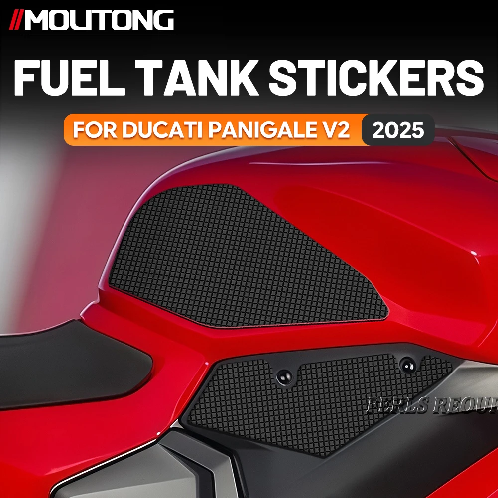 For PANIGALE V2 2025 Motorcycle Gas Tank Protector Rubber Anti Slip Anti Scratch Damping and buffering Pad Decal
For PANIGALE V2 2025 Motorcycle Gas Tank Protector Rubber Anti Slip Anti Scratch Damping and buffering Pad Decal