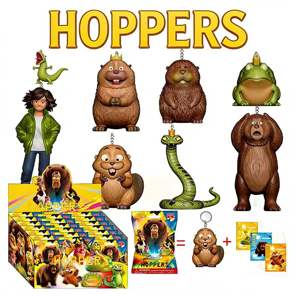 Hot Sale 24Pcs Disney Pixar Hoppers Beaver Transformation Plan Action Figures Cute Cartoon PVC Model Toy Gift for Kids
Hot Sale 24Pcs Disney Pixar Hoppers Beaver Transformation Plan Action Figures Cute Cartoon PVC Model Toy Gift for Kids