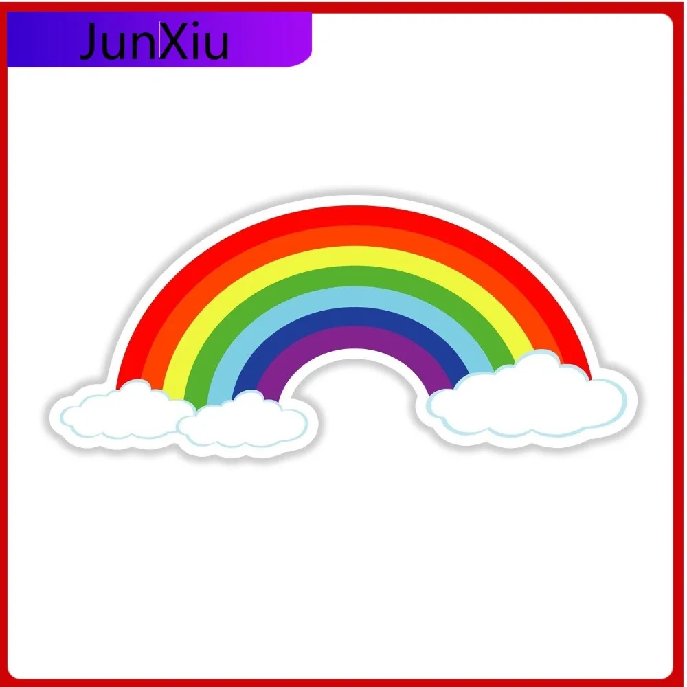 Rainbow Clouds Sticker Decal Personalized Cool Easy Apply Emblem Stickers Waterproof Vinyl Decal
Rainbow Clouds Sticker Decal Personalized Cool Easy Apply Emblem Stickers Waterproof Vinyl Decal