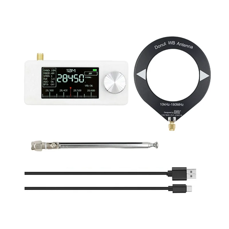 ELECT-SI4732 Radio SMA Interface Radio 10Khz-180Mhz High Sensitivity Full Band Radio LSB USB AM FM Pocket Mini Radio
ELECT-SI4732 Radio SMA Interface Radio 10Khz-180Mhz High Sensitivity Full Band Radio LSB USB AM FM Pocket Mini Radio