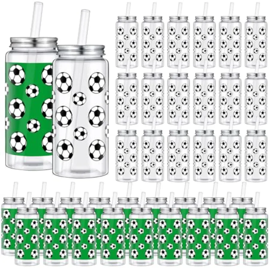 Pack Plastic Cups with Lid and Straw Bulk Cup with Lid and Straw Clear Reusable Plastic Juice Bottles Tumbler for Sport Themed
Pack Plastic Cups with Lid and Straw Bulk Cup with Lid and Straw Clear Reusable Plastic Juice Bottles Tumbler for Sport Themed