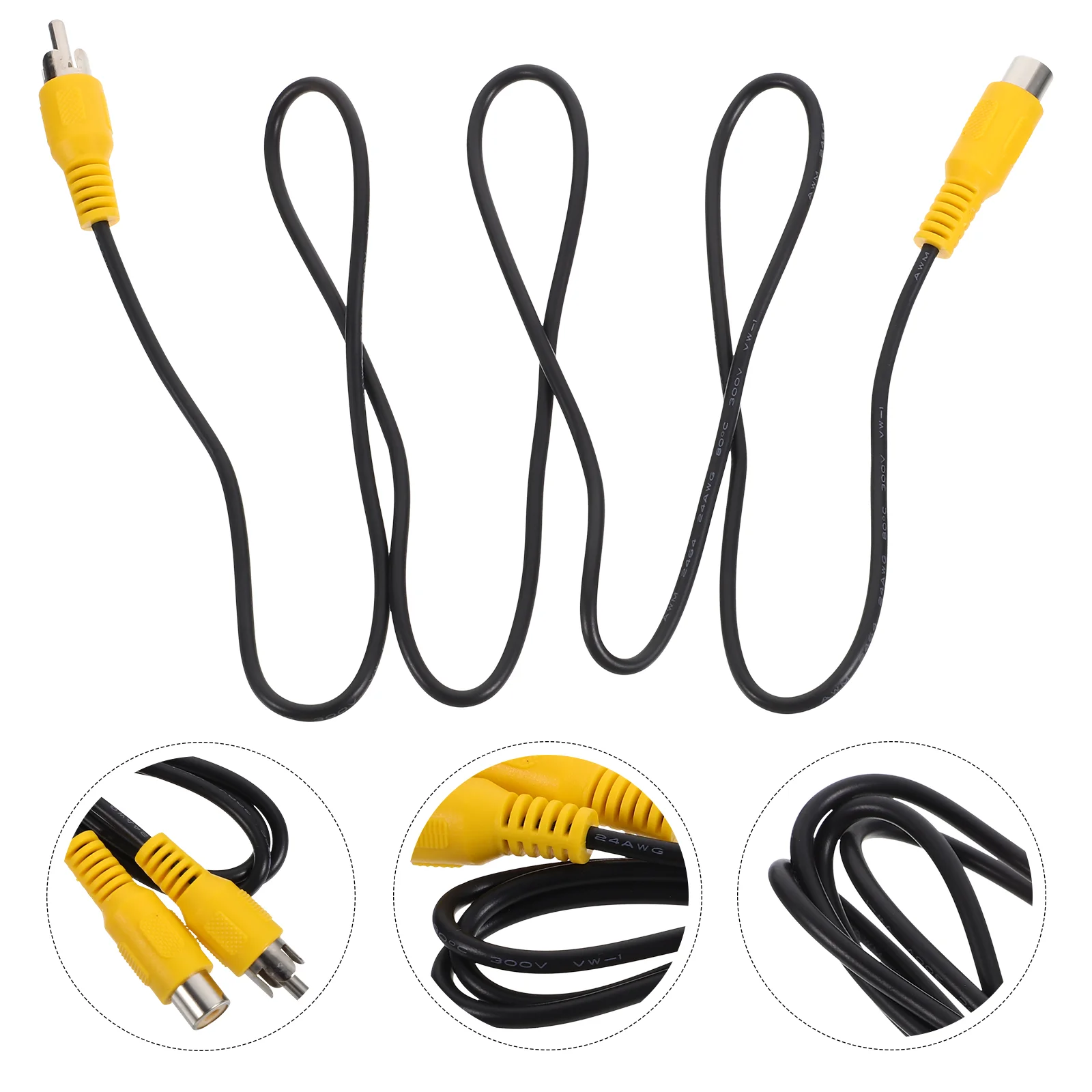 Extension Cable Audio Connection Rca Number Household Speaker Yellow for Bar Sound Console
Extension Cable Audio Connection Rca Number Household Speaker Yellow for Bar Sound Console