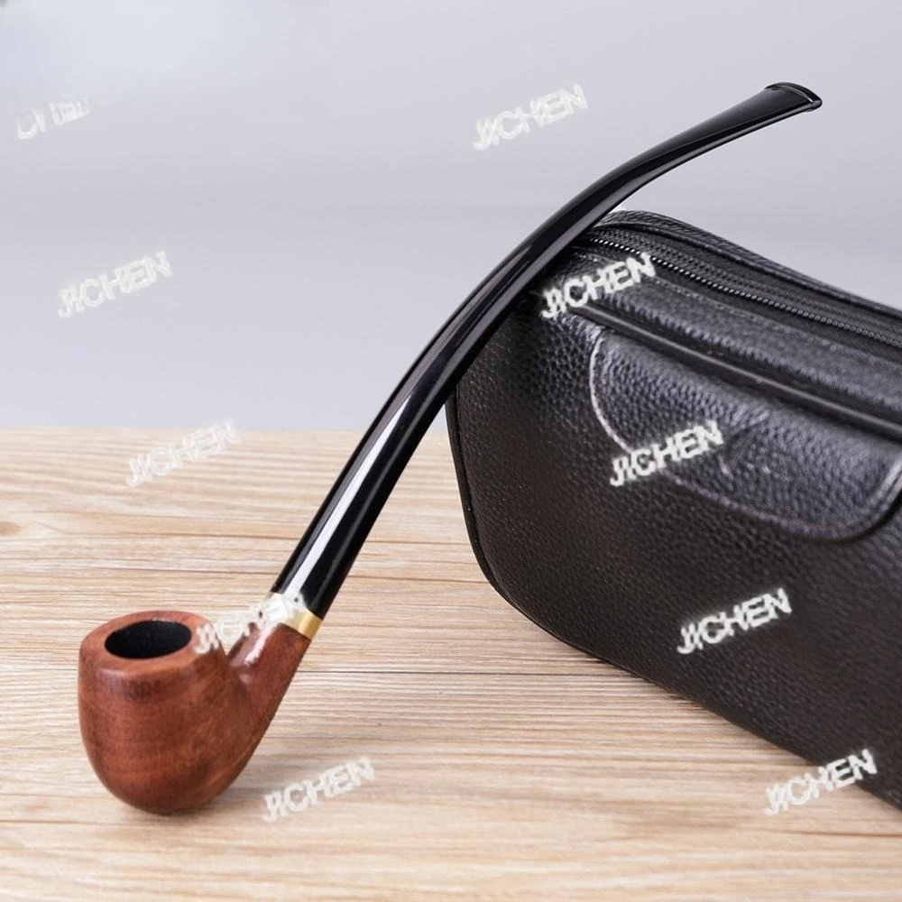 Neu wood-scented pipe rosewood long-handled solid wood smoke
Neu wood-scented pipe rosewood long-handled solid wood smoke