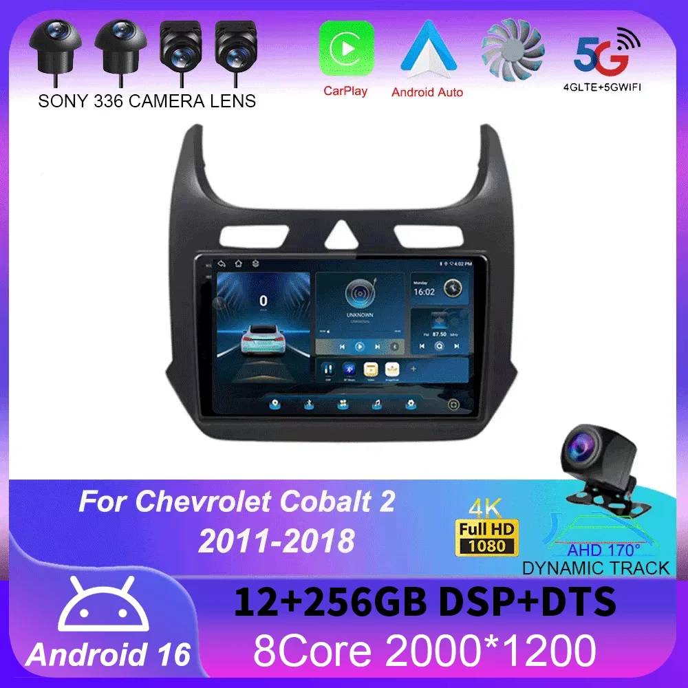 Android 16 For Chevrolet Cobalt 2 2011 - 2018 Car Radio Multimedia Video Player Navigation stereo GPS
Android 16 For Chevrolet Cobalt 2 2011 - 2018 Car Radio Multimedia Video Player Navigation stereo GPS