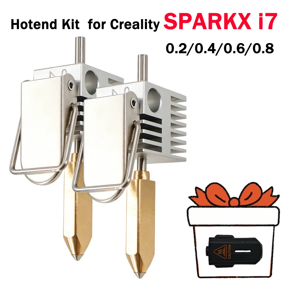 For Creality SPARKX I7 Hotend i7 Hot End_Nickel Plated 0.2/0.4/0.6/0.8mm Heating Block Copper Alloy + Hardened Steel
For Creality SPARKX I7 Hotend i7 Hot End_Nickel Plated 0.2/0.4/0.6/0.8mm Heating Block Copper Alloy + Hardened Steel