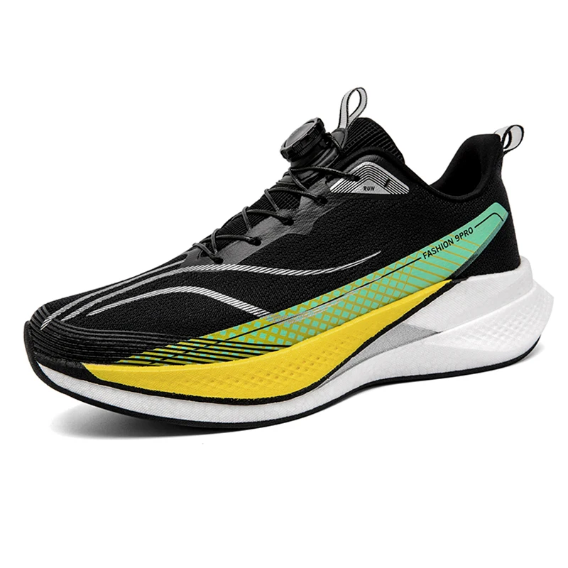 Outdoor Walking Sneakers Men Women Thick Sole Rotary Buckle Shock Absorbing Racing Fitness Training Running Shoes
Outdoor Walking Sneakers Men Women Thick Sole Rotary Buckle Shock Absorbing Racing Fitness Training Running Shoes