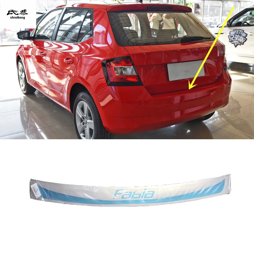 1PC Roll Shipping Stainless Steel Material For 2015-2020 Skoda Fabia Ⅲ MK3 NJ3 Auto Car Trunk Sill Protection Pedal Cover
1PC Roll Shipping Stainless Steel Material For 2015-2020 Skoda Fabia Ⅲ MK3 NJ3 Auto Car Trunk Sill Protection Pedal Cover
