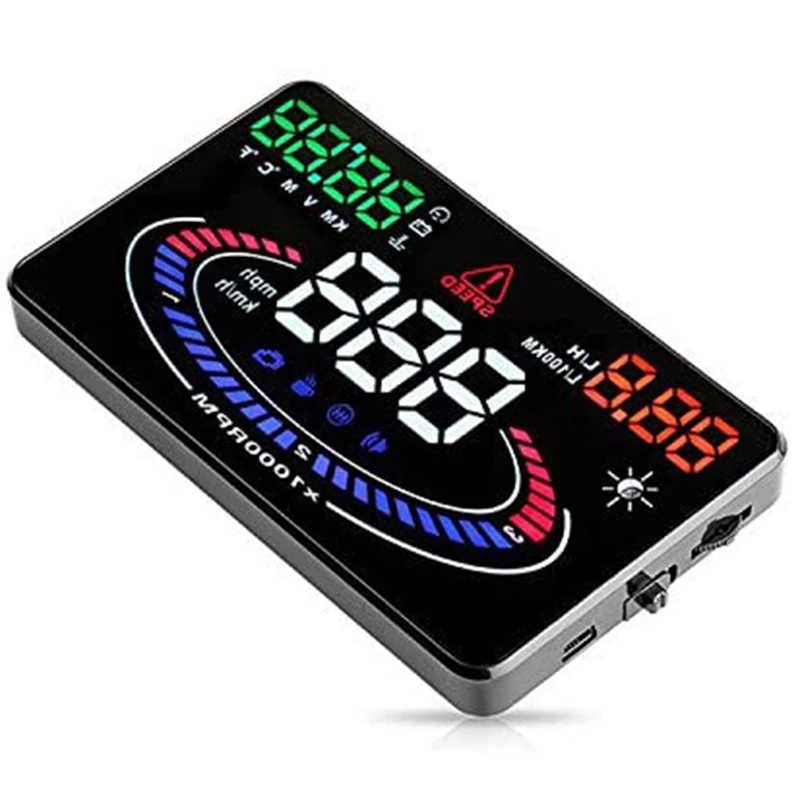 Safety Plug And Play 5.5 Inch Premium Car Head Up Display Compatible With Universal HUD OBD Multi Color Design E300 OBD2
Safety Plug And Play 5.5 Inch Premium Car Head Up Display Compatible With Universal HUD OBD Multi Color Design E300 OBD2