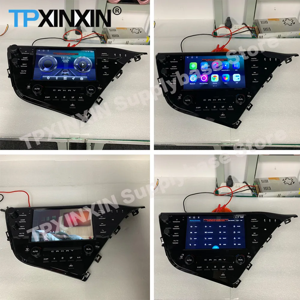 Car Radio Stereo Receiver Android 13 For Toyota Camry 2018 2019 2020 2021 2022 GPS Navigation Screen Auto Player IPS Head Unit
Car Radio Stereo Receiver Android 13 For Toyota Camry 2018 2019 2020 2021 2022 GPS Navigation Screen Auto Player IPS Head Unit