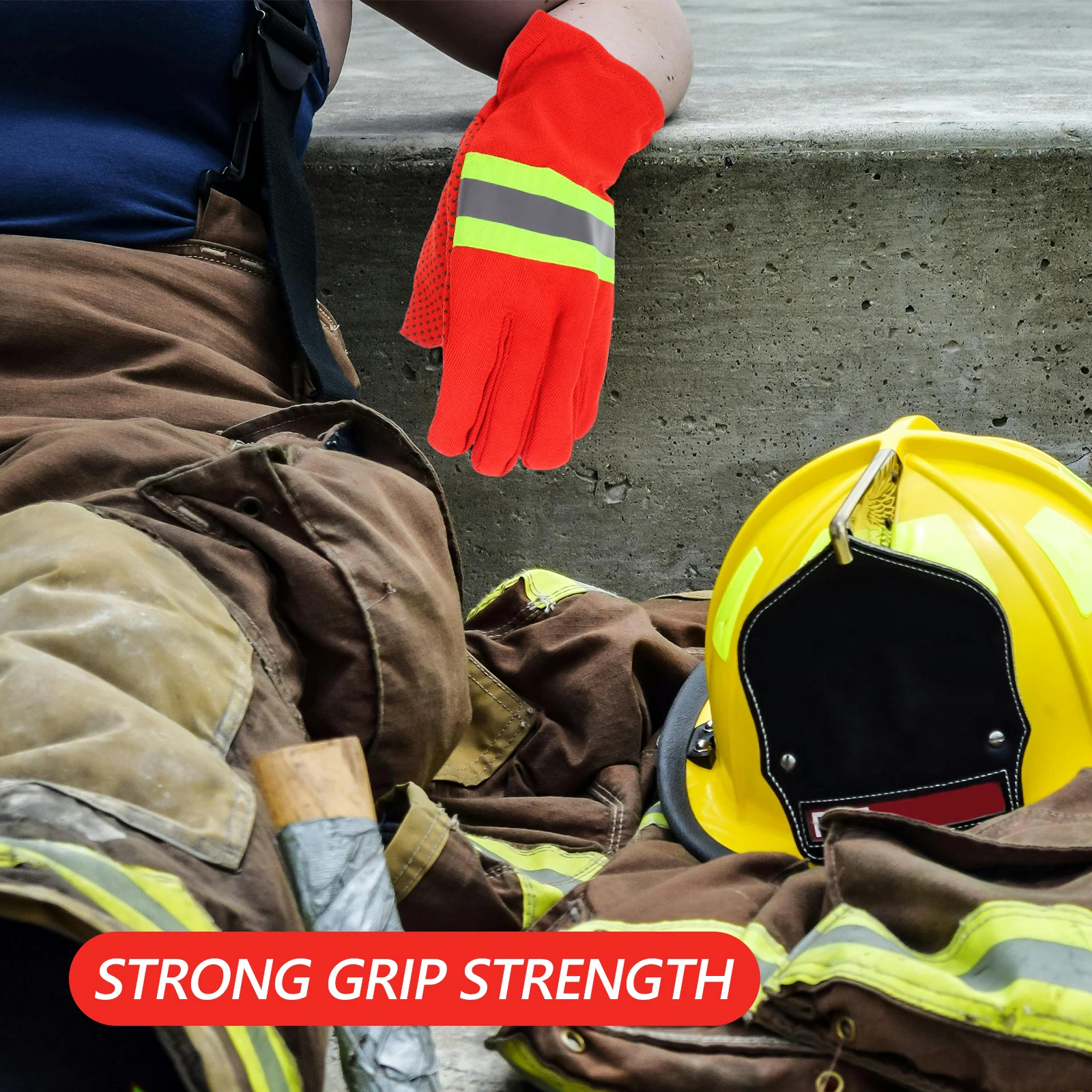 2 Pairs Gloves Fire Extraction Firefighting Heat Resistant for Women Cotton Extrication Orange Safety Men's
2 Pairs Gloves Fire Extraction Firefighting Heat Resistant for Women Cotton Extrication Orange Safety Men's
