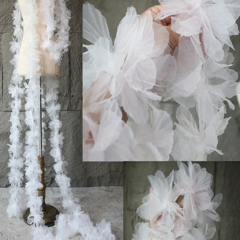Large Flower Three-dimensional Water Light Organza Transformation Decoration Lace Dress Designer Accessory Fabric
Large Flower Three-dimensional Water Light Organza Transformation Decoration Lace Dress Designer Accessory Fabric