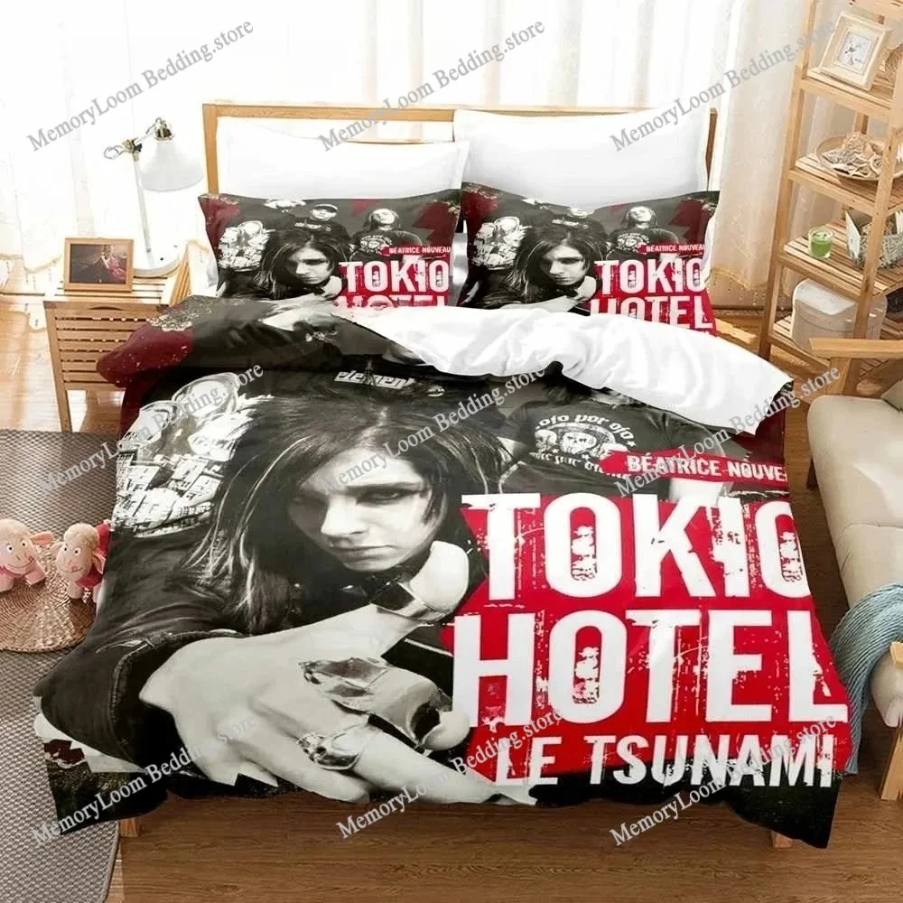 Tokio Hotel Bedding Set Single Twin Full Queen King Size Bed Set Adult Boys Bedroom Duvetcover Sets 3D Print Anime Bed Sheet Set
Tokio Hotel Bedding Set Single Twin Full Queen King Size Bed Set Adult Boys Bedroom Duvetcover Sets 3D Print Anime Bed Sheet Set