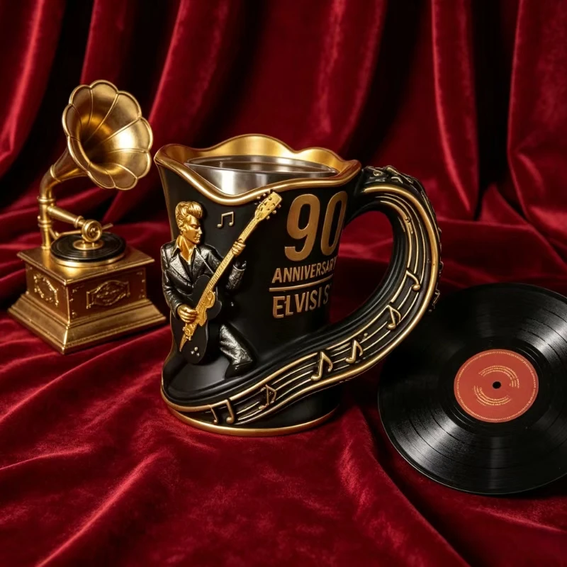 Retro Rock Themed Beer Mug, Guitar Embossed Cup with Musical Note Handle, Unique Present for Bar & Music Enthusiasts
Retro Rock Themed Beer Mug, Guitar Embossed Cup with Musical Note Handle, Unique Present for Bar & Music Enthusiasts