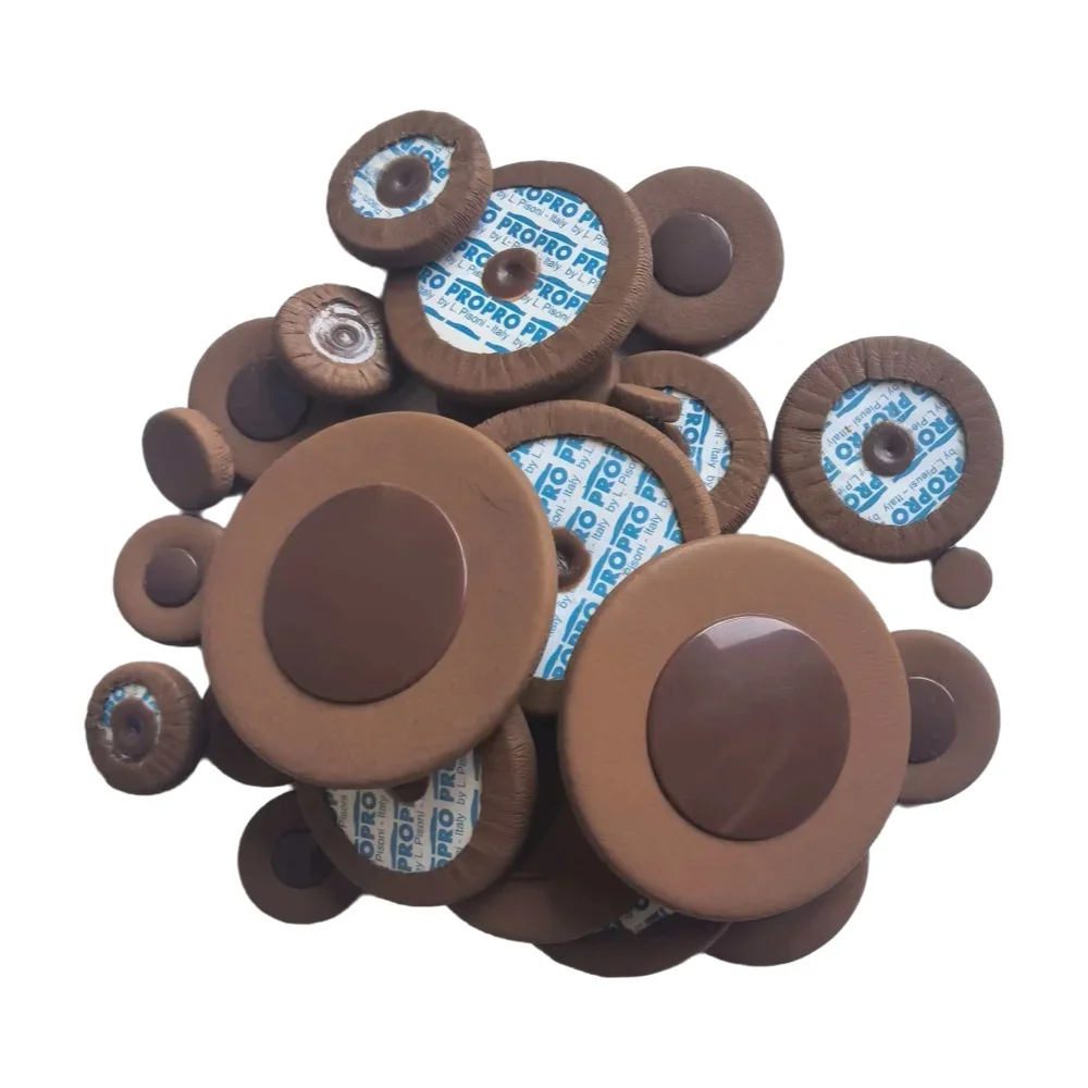 Soprano Saxophone Genuine Leather Pads Coffee-Colored Maintenance Key Sheepskin Sound Hole Sealing Pads for Musical Instrument M
Soprano Saxophone Genuine Leather Pads Coffee-Colored Maintenance Key Sheepskin Sound Hole Sealing Pads for Musical Instrument M