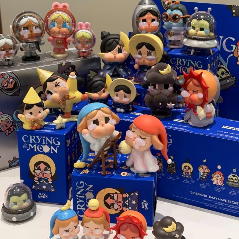 POPMART CRYBABY Crying To The Moon Series Blind Box Action Figures Cute The Moon Catcher Figure Mystery Box Toys Doll Gift
POPMART CRYBABY Crying To The Moon Series Blind Box Action Figures Cute The Moon Catcher Figure Mystery Box Toys Doll Gift